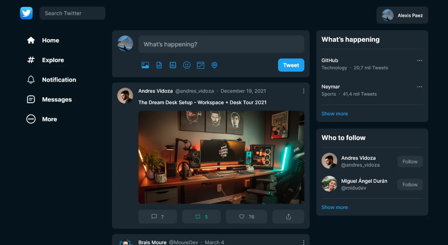 Alexis Paez | Frontend Developer.
